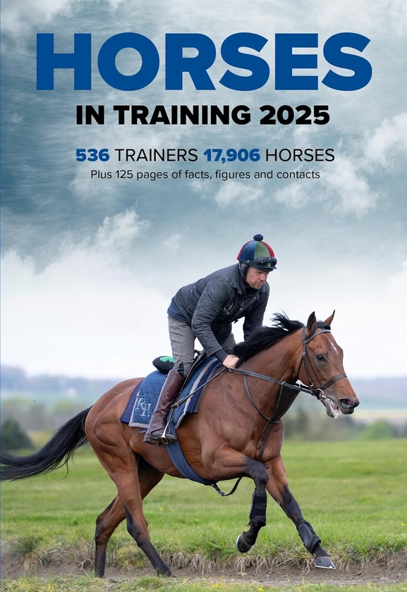 Бумажная книга «Horses in Training 2025», автор Грэм Денч - фото №1