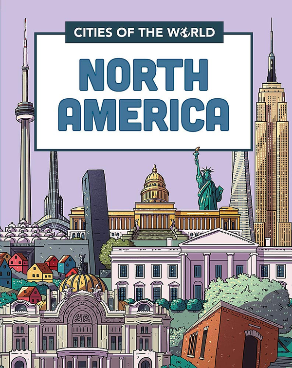 Бумажная книга «Cities of North America», автор Роб Хант - фото №1