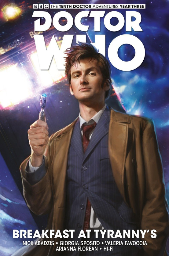 Бумажная книга «Doctor Who. The Tenth Doctor. Facing Fate. Volume 1. Breakfast at Tyranny's» - фото №1