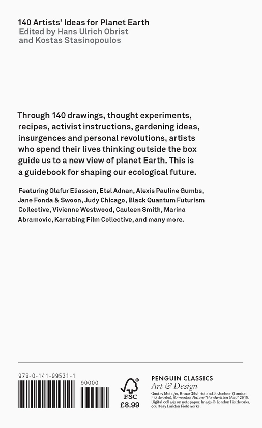 Бумажная книга «140 Artists’ Ideas for Planet Earth», авторов Ханс Ульрих Обрист, Костас Стасинопулос - фото №1