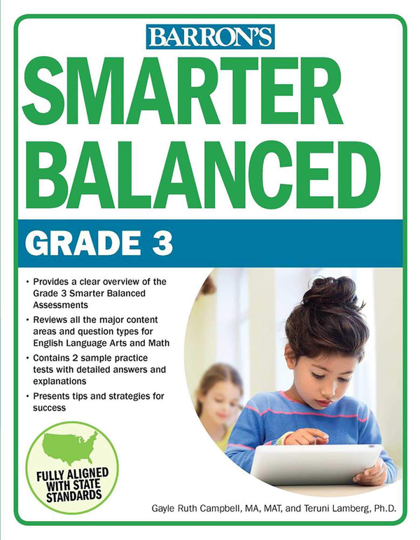 Бумажная книга «Smarter Balanced Grade 3», автор Теруни Ламберг - фото №1