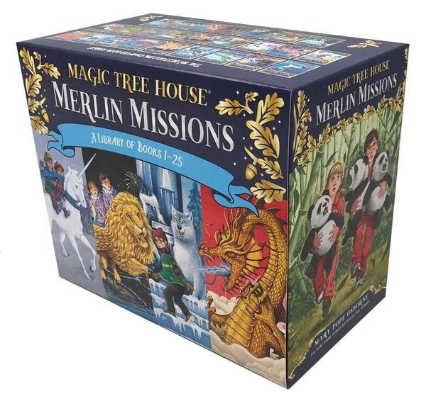 [object Object] «Magic Tree House Merlin Missions. Books 1-25 Boxed Set», автор Мэри Поуп Осборн - фото №3 - миниатюра