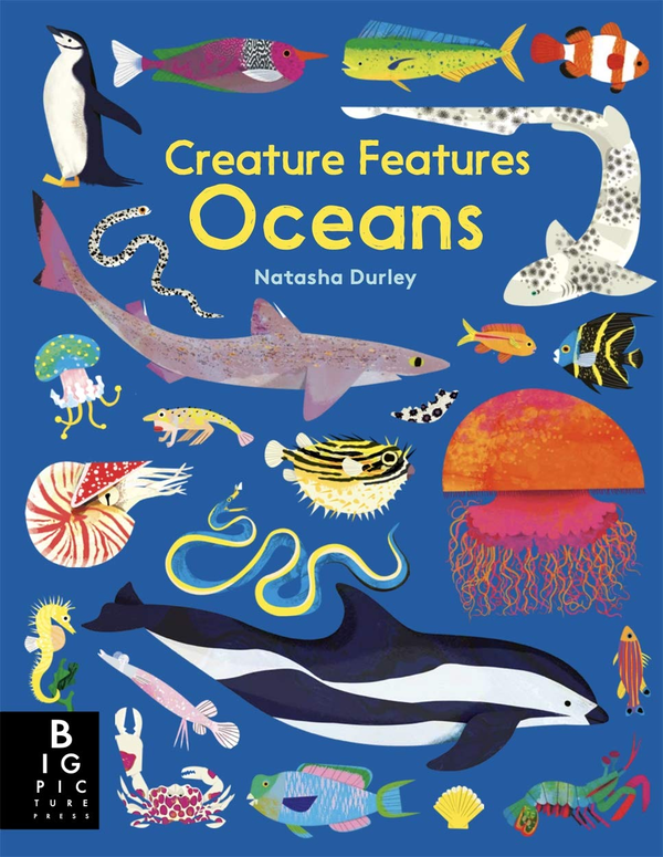 Паперова книга «Creature Features Oceans» - фото №1