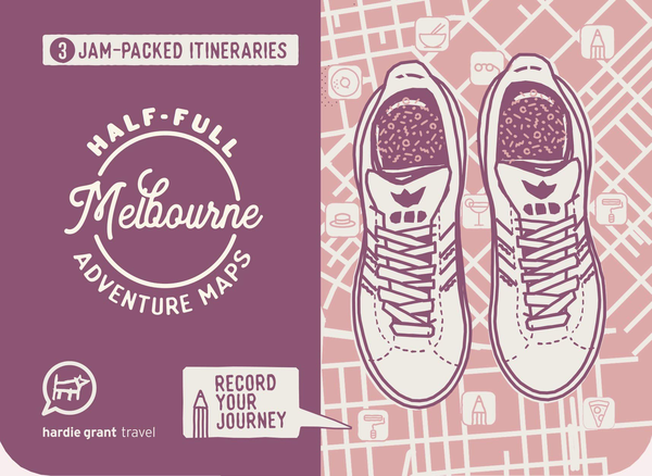 [object Object] «Half-full Adventure Map: Melbourne», автор Сэм Трезизе - фото №1