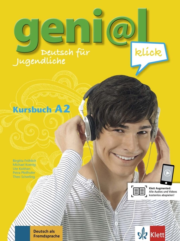 [object Object] «geni@l klick A2 Kursbuch mit Audios und Videos», авторів Уте Койтан, Майкл Кеніг, Тео Шерлінг - фото №1