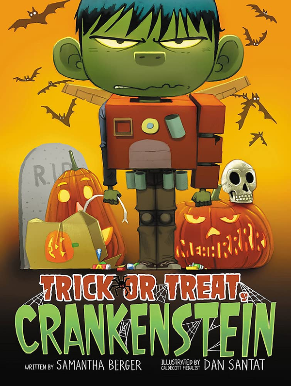 Паперова книга «Trick or Treat, Crankenstein», автор Саманта Бергер - фото №1