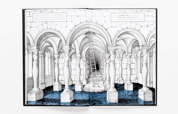 Паперова книга «The Ink House. A Gothic Mansion Colouring Book», автор Рорі Добнер - фото №1