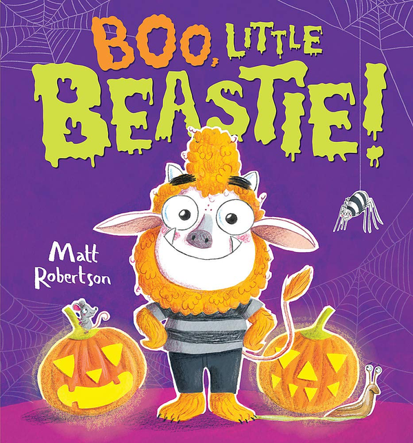 Паперова книга «Boo, Little Beastie!», автор Метт Робертсон - фото №1