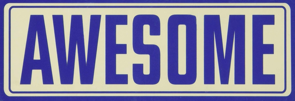 Бумажная книга «Awesome! Sticker Pack» - фото №1