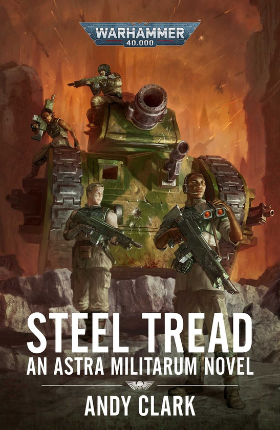 Паперова книга «Steel Tread», автор Енді Кларк - фото №1