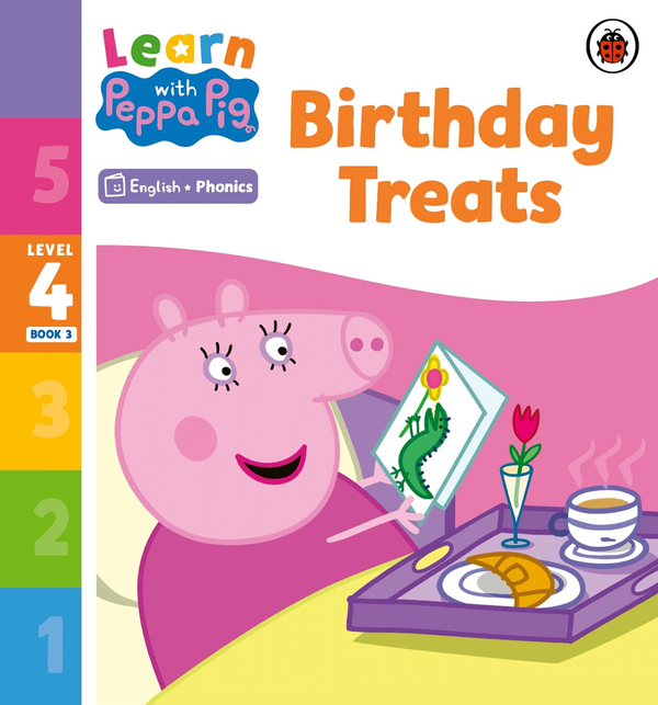 Бумажная книга «Learn with Peppa Phonics Level 4 Book 3. Birthday Treats » - фото №1