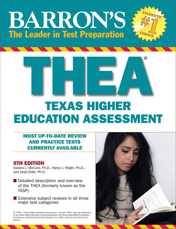 Бумажная книга «Barron's THEA : The Texas Higher Education Assessment», автор Кэтлин Кейдж - фото №1