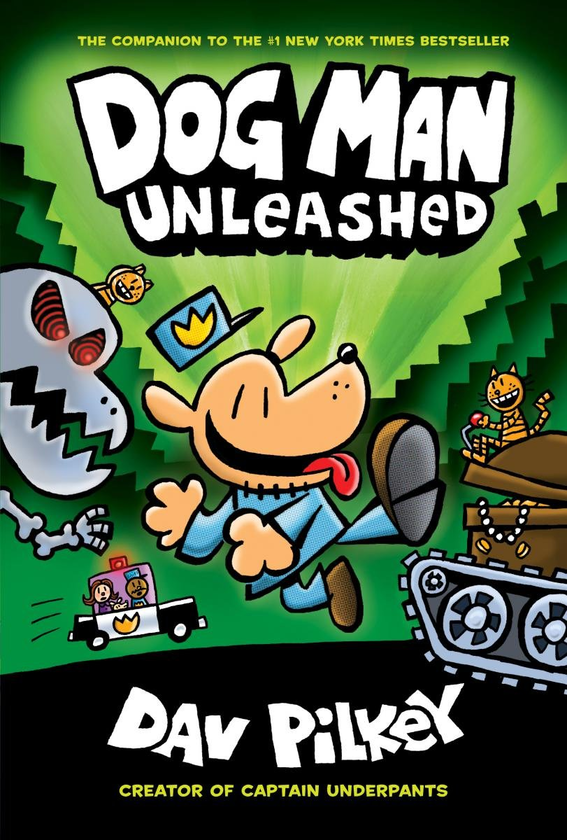 Паперова книга «Dog Man 2. Unleashed», автор Дев Пілкі - фото №1