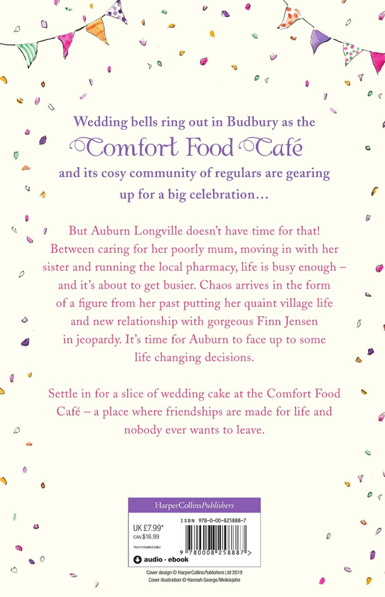 Бумажная книга «A Wedding at the Comfort Food Cafe», автор Дебби Джонсон - фото №1