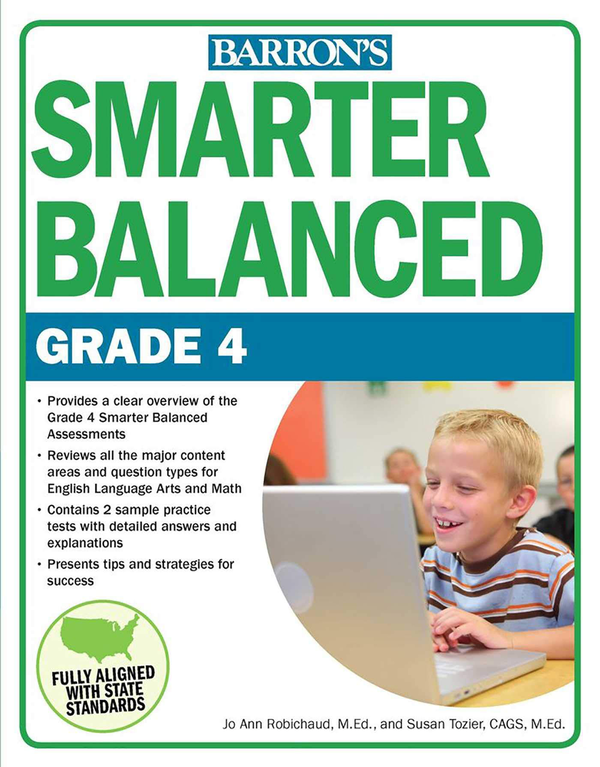 Паперова книга «Smarter Balanced Grade 4», автор Сьюзан Тозье - фото №1