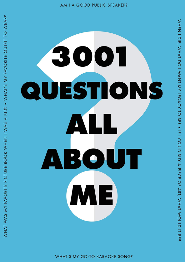 Паперова книга «3,001 Questions All About Me» - фото №1