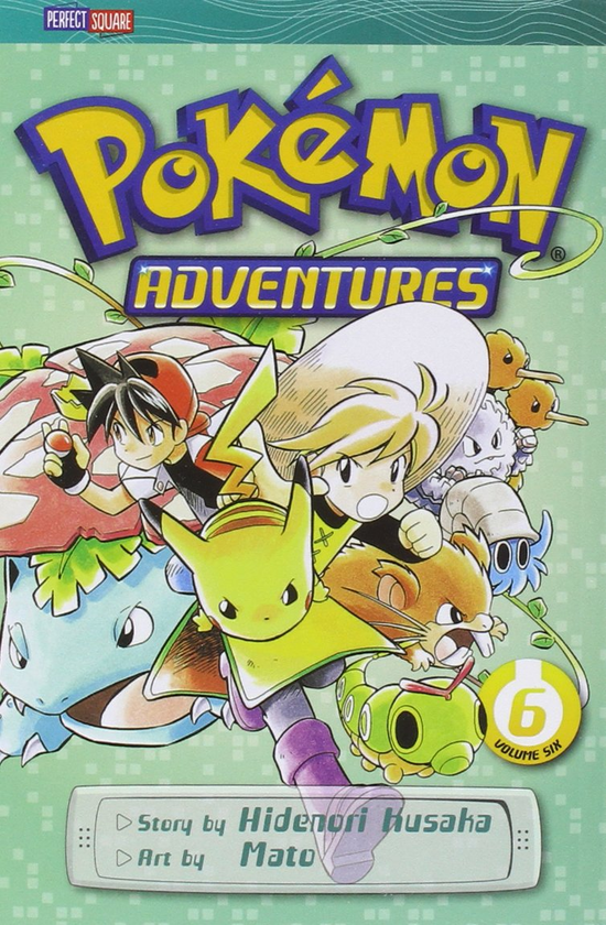 Бумажная книга «Pokemon Adventures. Red & Blue Box Set (Volumes 1-7)», автор Хидэнори Кусака - фото №1