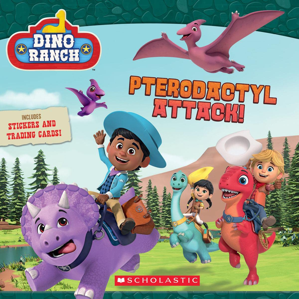 Бумажная книга «Pterodactyl Attack! (Dino Ranch, 2)», автор Мередит Русу - фото №1