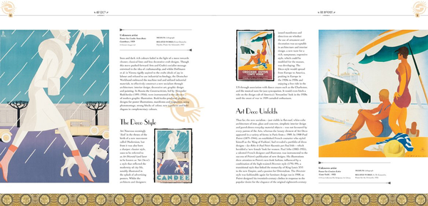 Бумажная книга «Art Deco. The Golden Age of Graphic Art & Illustration», автор Майкл Робинсон - фото №1