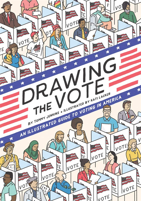 Бумажная книга «Drawing the Vote», автор Томми Дженкинс - фото №1