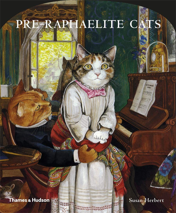 Бумажная книга «Pre-Raphaelite Cats», автор Сьюзен Герберт - фото №1