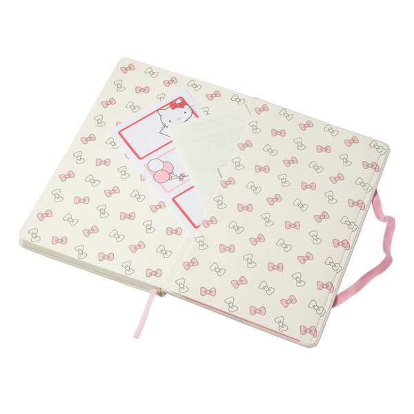  «Записная книжка Moleskine Hello Kitty Large в линию белая (LEHK03QP060)», бренда Moleskine - фото №1