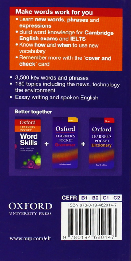 Бумажная книга «Oxford Learner's Pocket Word Skills Pack», авторов Ruth Gairns, Stuart Redman - фото №1
