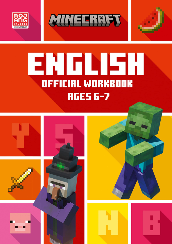 [object Object] «Minecraft English Ages 6-7: Official Workbook» - фото №1