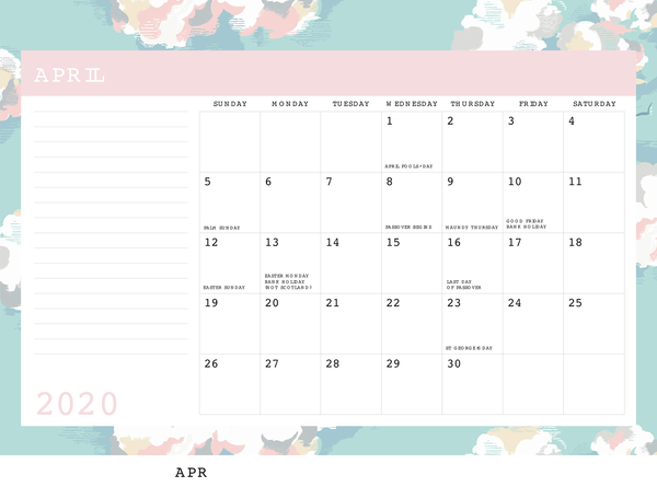 Бумажная книга «Cath Kidston Wells Rose 2020 Wall Calendar», автор Кэт Кидстон - фото №1