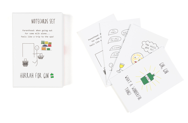 Бумажная книга «Hurrah For Gin: Notecard Set», автор Кэти Кирби - фото №1