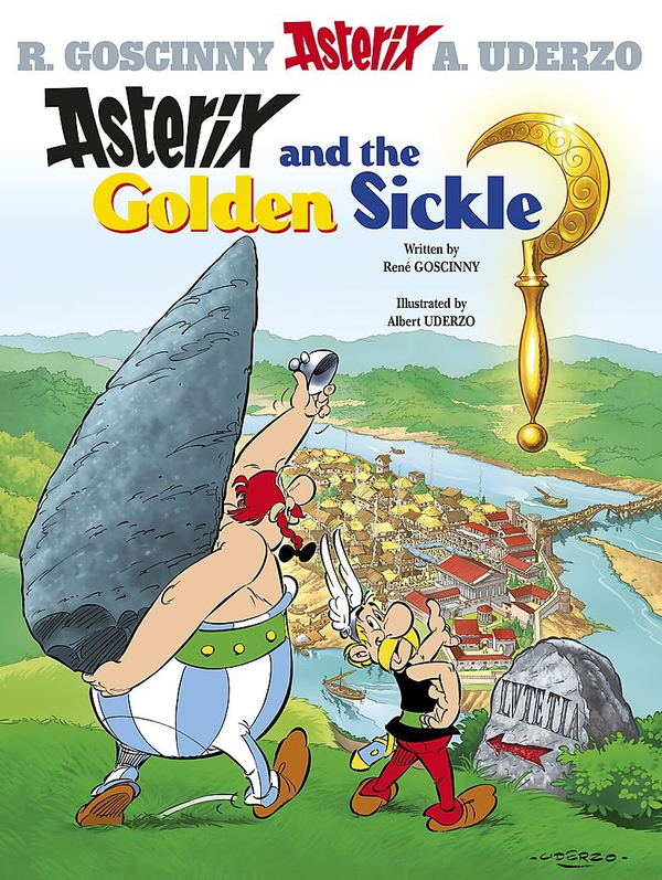 Бумажная книга «Asterix and the Golden Sickle. Book 2», автор Рене Госинни - фото №1
