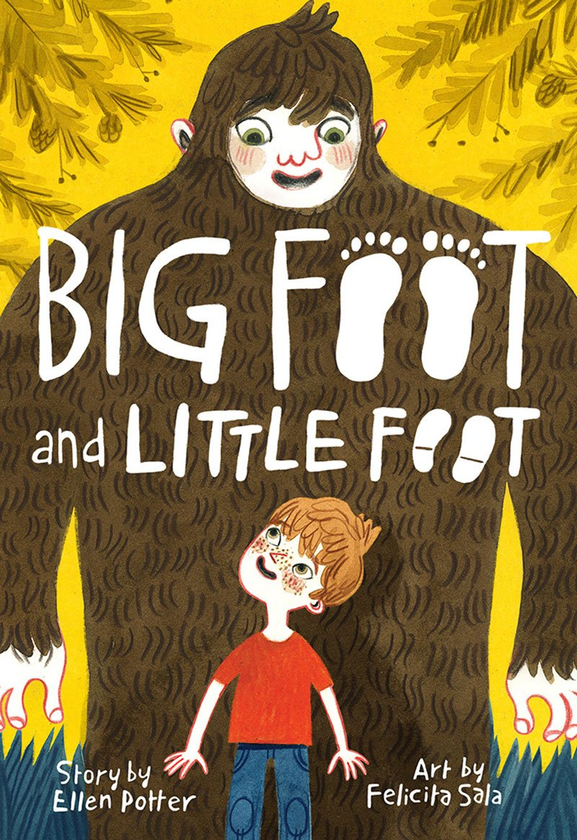 Бумажная книга «Big Foot & Little Foot », авторов Эллен Поттер, Феличита Сала - фото №1