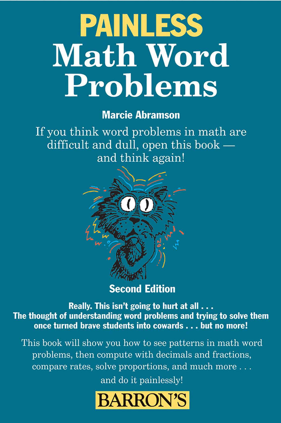 Бумажная книга « Painless Math Word Problems», автор Марси Ф. Абрамсон - фото №1
