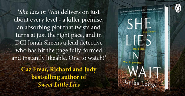 Паперова книга «She Lies in Wait», автор Гіта Лодж - фото №1