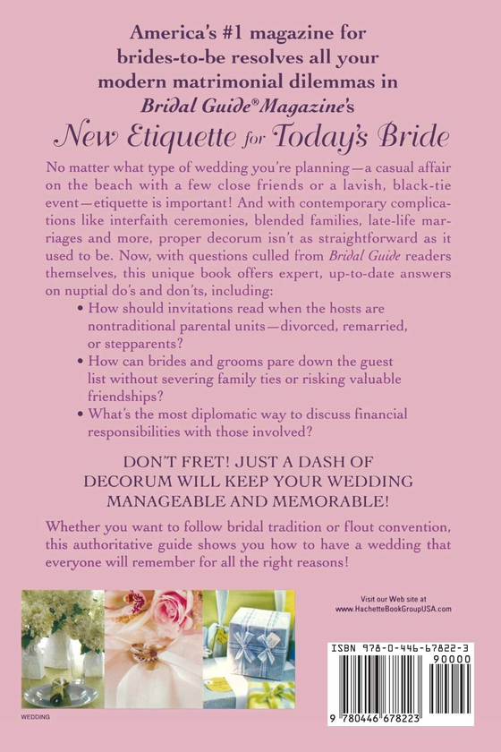 Бумажная книга «New Etiquette For Today's Bride», автор Дайан Форден - фото №1