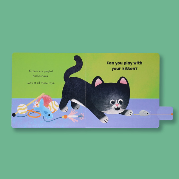 Паперова книга «I Take Care of My Kitten», автор Майкл Слек - фото №1