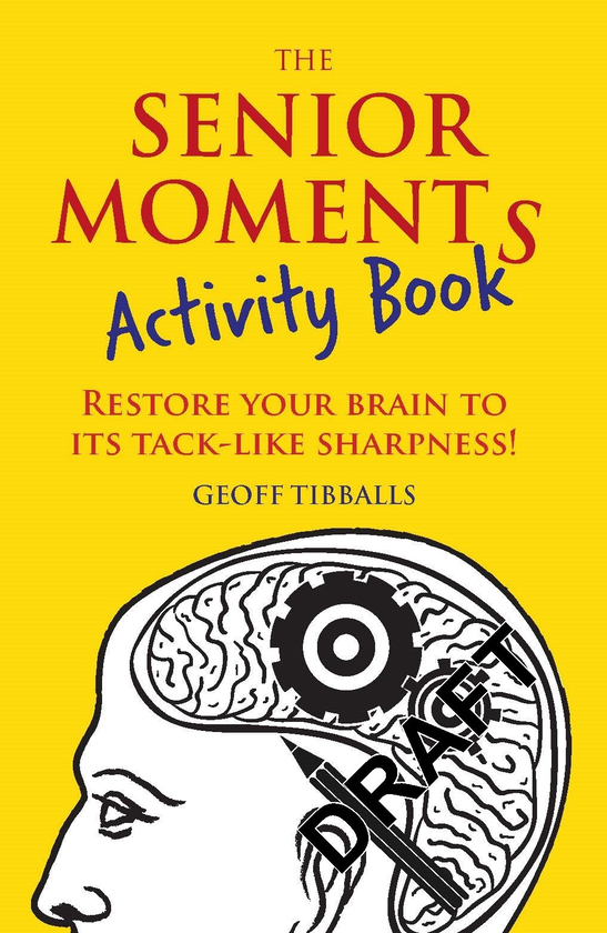 Бумажная книга «The Senior Moments Activity Book», автор Джефф Тиббаллс - фото №1