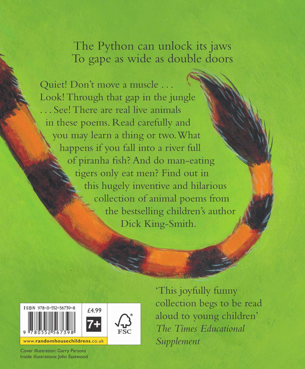 Паперова книга «Jungle Jingles», автор Дік Кінг-Сміт - фото №1
