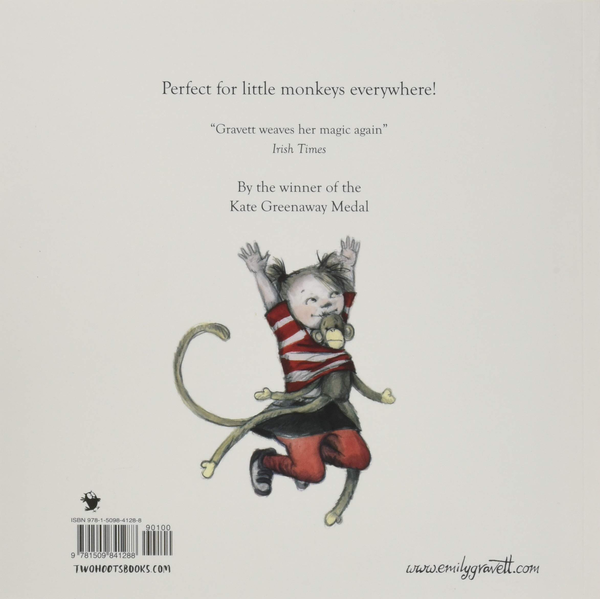 Паперова книга «Monkey and Me», автор Емілі Греветт - фото №1