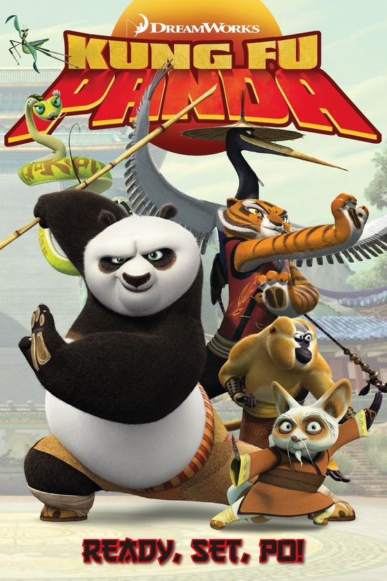 Паперова книга «Kung Fu Panda. Ready, Set, Po!», автор Саймон Фурман - фото №1