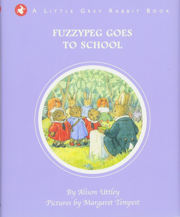 Бумажная книга «Little Grey Rabbit: Fuzzypeg Goes to School», автор Элисон Аттли - фото №1