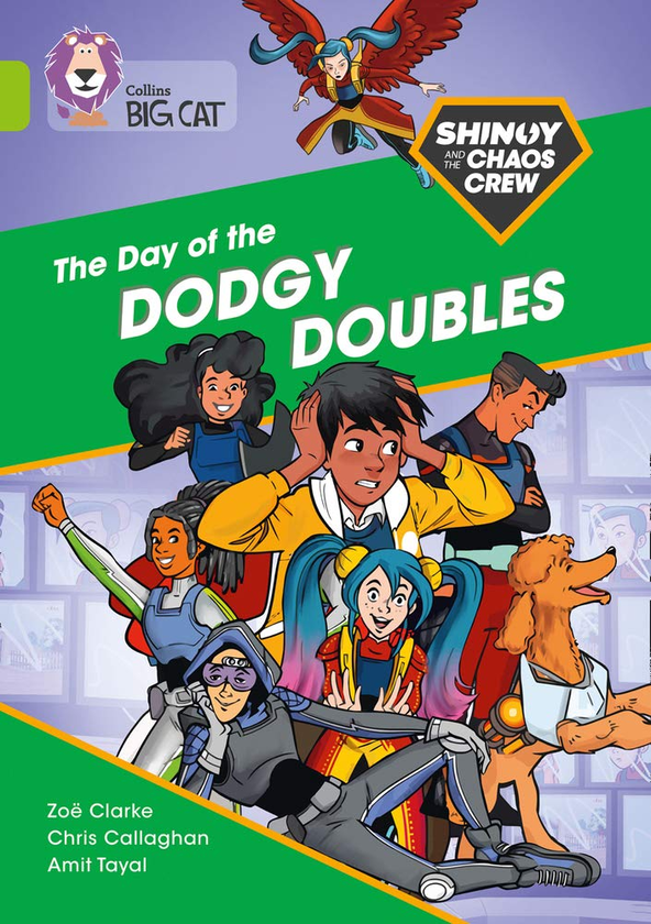 Бумажная книга «Shinoy and the Chaos Crew. The Day of the Dodgy Doubles. Band 11», авторов Зои Кларк, Крис Каллаган - фото №1