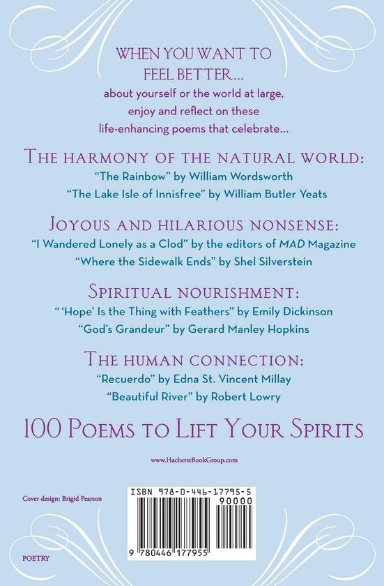 Паперова книга «100 Poems To Lift Your Spirit», автор Леслі Покелл - фото №1