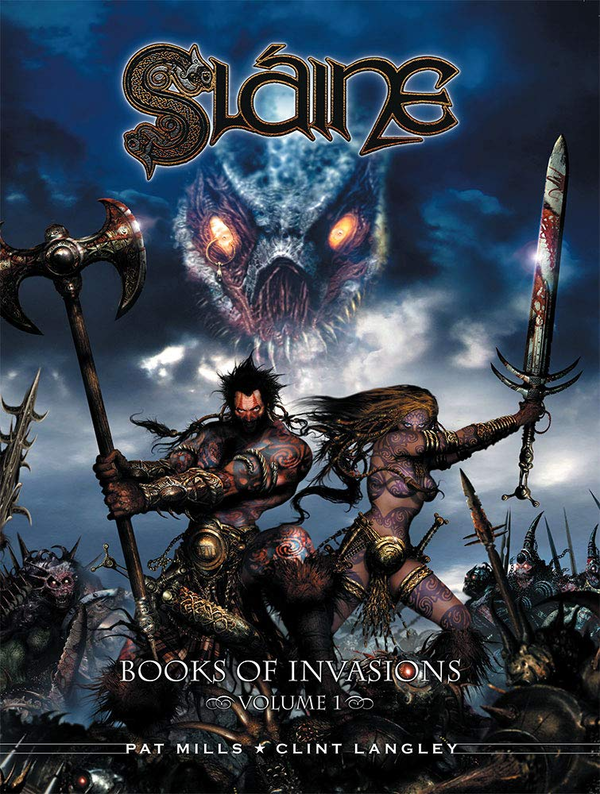 Бумажная книга «Slaine. Books of Invasions. Volume 1. Moloch and Golamh», авторов Пэт Миллс, Клинт Лэнгли - фото №1