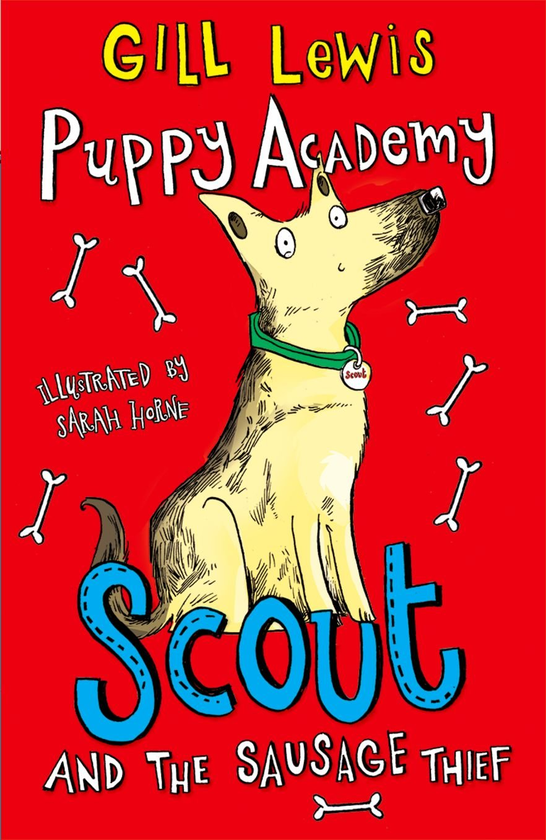 Бумажная книга «Puppy Academy. Scout and the Sausage Thief», автор Джилл Льюис - фото №1