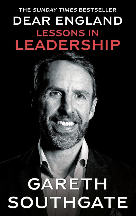 Паперова книга «Dear England: Lessons in Leadership», автор Гарет Саутгейт - фото №1