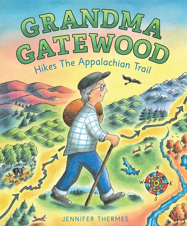 Паперова книга «Grandma Gatewood Hikes the Appalachian Trail», автор Дженніфер Термес - фото №1