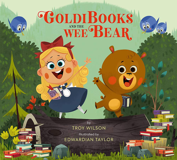 Бумажная книга «Goldibooks and the Wee Bear», автор Трой Уилсон - фото №1