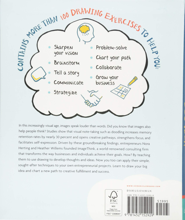 Бумажная книга «Draw Your Big Idea», авторов Хизер Виллемс, Нора Хертинг - фото №1