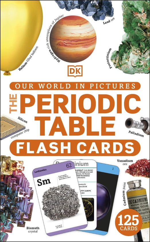 Паперова книга «Our World in Pictures. The Periodic Table Flash Cards» - фото №1
